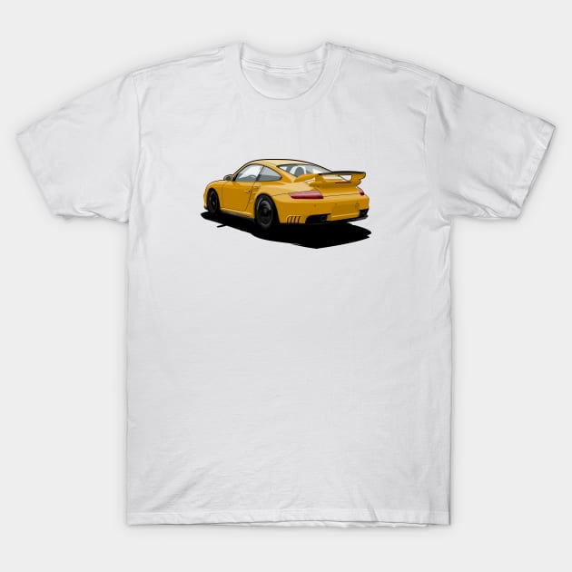 Speed Yellow T-Shirt by icemanmsc